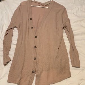 Blush pink cardigan